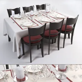 Festive table